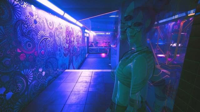 Cyberpunk 2077 Ambience | Lizzie's Bar #2 | Club Sounds | RTX 4090 | 8-Hours for Relaxation смотреть онлайн