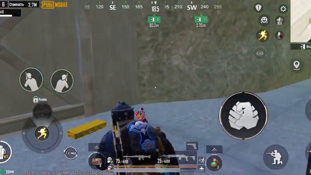 Пошёл с МК14 стальной фронт на 5 карту| Метро Рояль🚇 | PUBG MOBILE смотреть онлайн