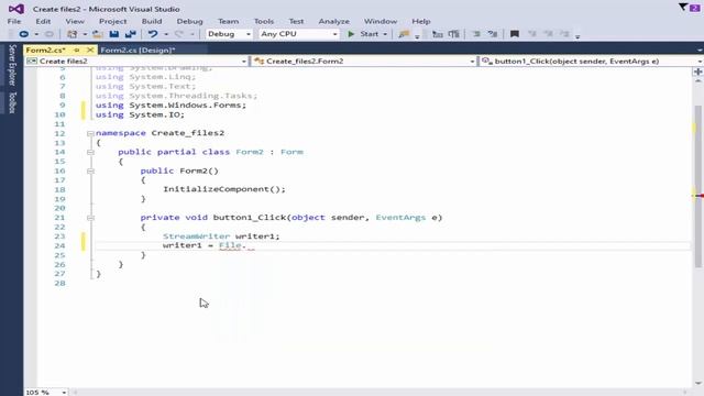 c# tutorial for beginners: create a text file and write data in c# смотреть онлайн