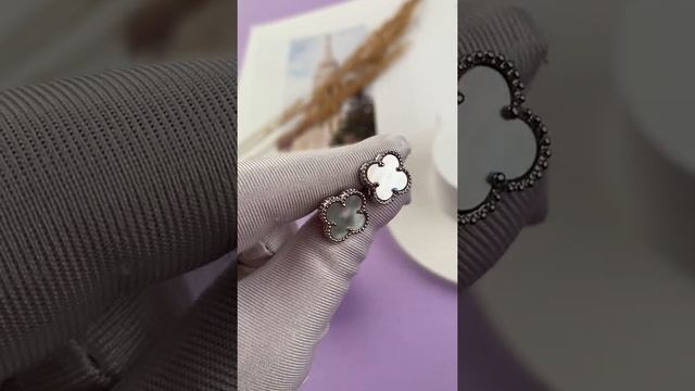 Серьги с перламутром, серебро смотреть онлайн