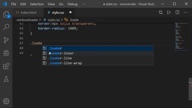 Rainbow CSS Loader. ???? смотреть онлайн