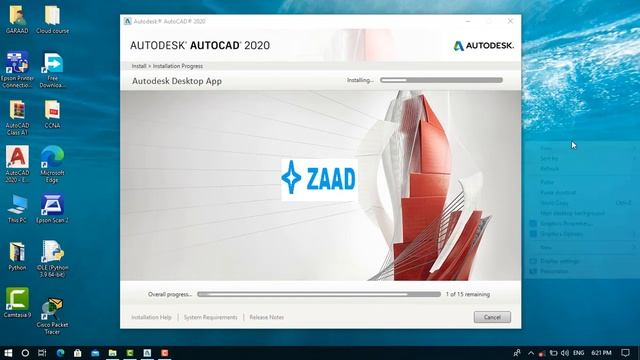 How to install AutoCAD 2020 step by step смотреть онлайн