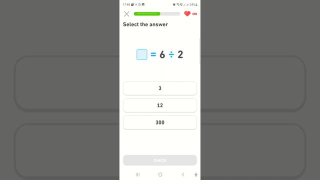 Решаю задания по математике в Duolingo смотреть онлайн