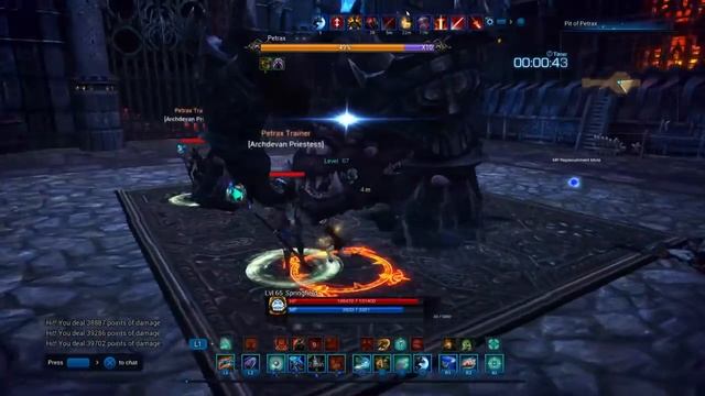 TERA PS4 Pit of Petrax Brawler PoV смотреть онлайн
