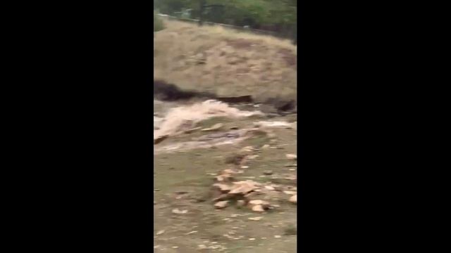 Последствия селевых потоков после сильных ливней в Куппа. смотреть онлайн