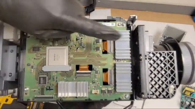 Sony Vpl-hw45 Teardown / Parts Harvest