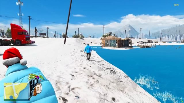 ОПАСНЫЙ ДРИФТ ПО ЛЬДУ НА ДЛИННОМ АВТОБУСЕ ПАЗИКЕ В ГТА 5 МОДЫ! ОБЗОР МОДА GTA 5 ВИДЕО MODS смотреть онлайн