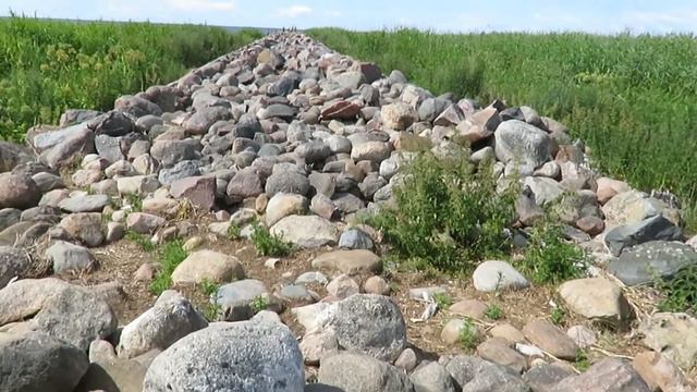 ALTE STEINMOLE AINAZI Nordmole in Lettland an der Ostsee Grenze zu Estland смотреть онлайн