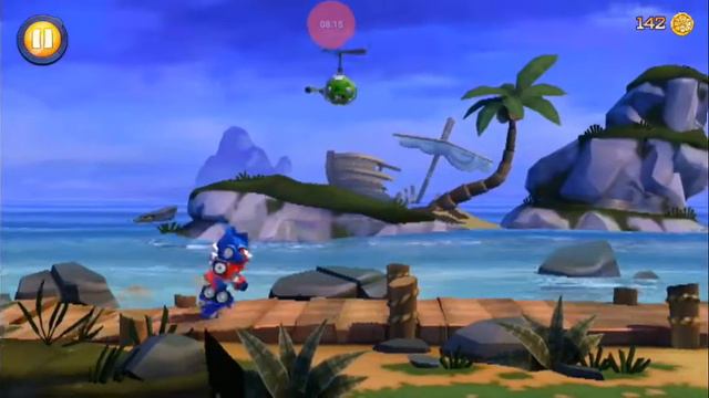 Прохождение игры angry birds transformers #1 начало смотреть онлайн