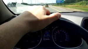 Hyundai Santa fe DM 2.2 diesel разгон