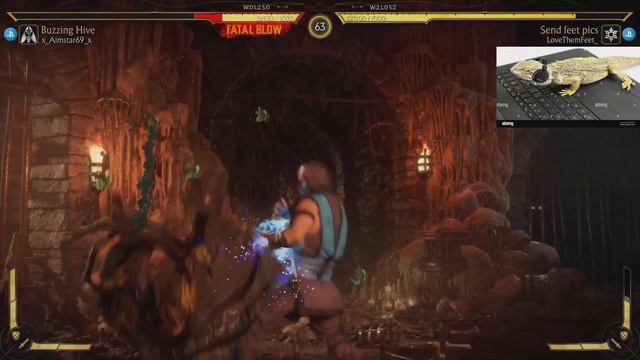 FEET LOVER PLAYS MORTAL KOMBAT 11 смотреть онлайн