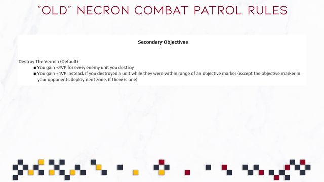 Old Necron Combat Patrol Rules | Enhancements, Objectives, Stratagems | Document In Pinned Comment смотреть онлайн