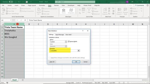 Prevent Duplicate Entries in Excel - Tutorial смотреть онлайн
