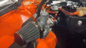 Установил карбюратор PZ30 Бурлак АЗИМУТ.