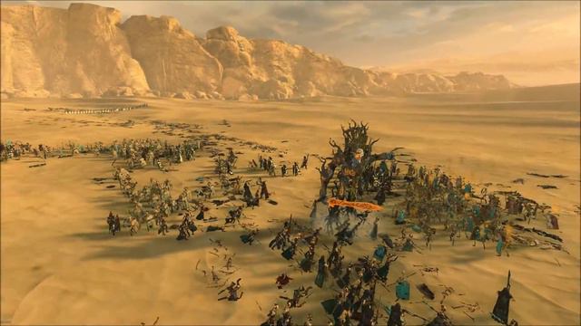 Wood Elves Of The Trickster's Wood Vs. Tomb Kings - Total War Warhammer 2 Multiplayer Gameplay