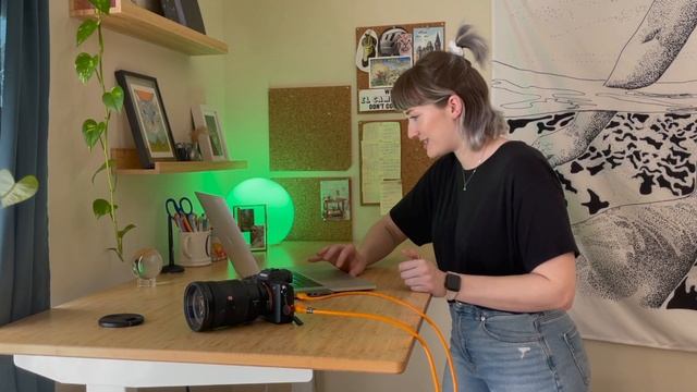 How to Tether Sony a7iii to Lightroom смотреть онлайн