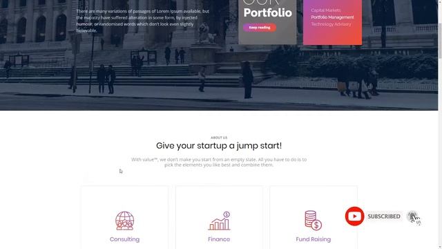 Finag - Creative amp Finance Agency WordPress Theme смотреть онлайн