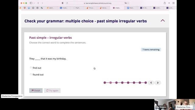 Edited grammar lesson Past Simple смотреть онлайн