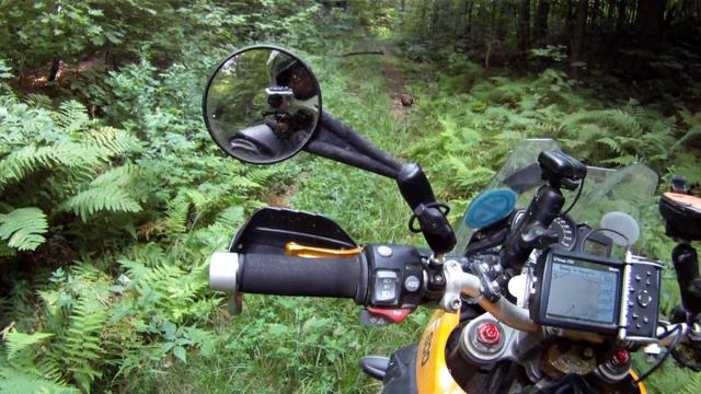 BMW F800 GS & Suzuki DR650 Lost In The Woods! Re-upload.