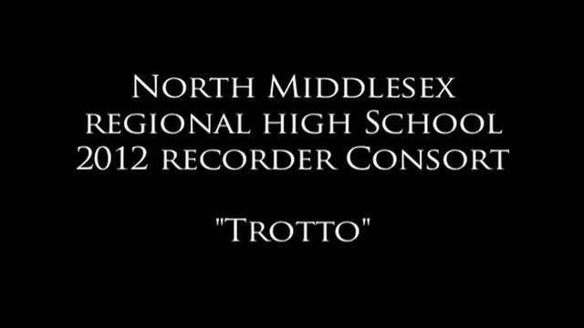 Trotto - 2012 NMRHS Recorder Consort смотреть онлайн
