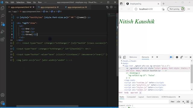 *ngIf in Angular | If condition in angular html template | Angular tutorial смотреть онлайн