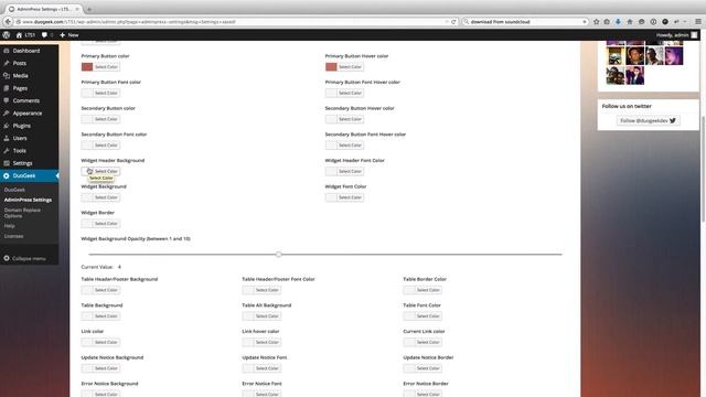 WordPress Dashboard Design Settings - AdminPress [Custom Admin Theme] смотреть онлайн