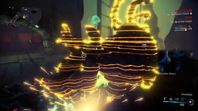 Warframe Soma Prime vs 100 lvl Phorid. смотреть онлайн