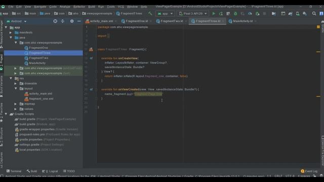 Android App Homework ViewPager2 and Fragment смотреть онлайн