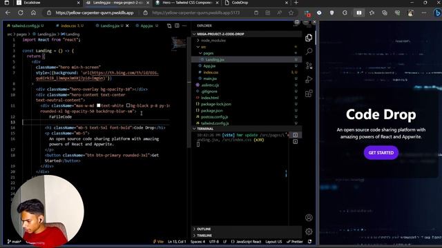 Day 8: CodeDrop - Part 1 | Mega Project 2 | The Last React Course You Need | Recurse Code School смотреть онлайн