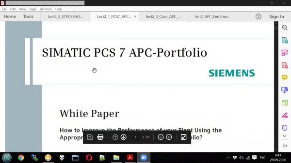 Adaptive control - Lecture 2 / part 1