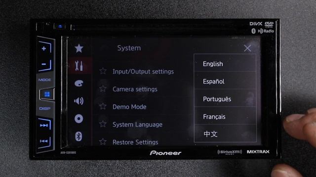 How to change the Language on your new Pioneer AVH X radio смотреть онлайн