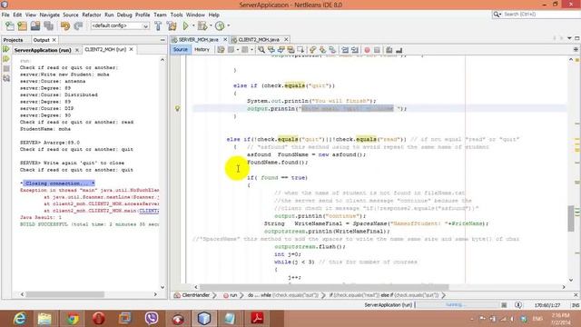 Multithreading Client & Server TCP and File Handling Project смотреть онлайн