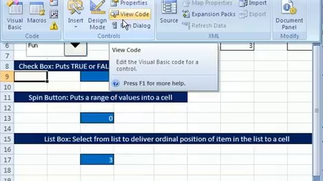 YTL Excel #118: Form Controls Linked To Cells смотреть онлайн