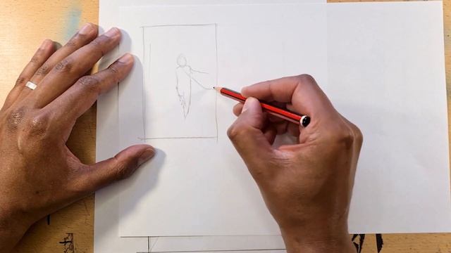 Week 1 Part 2 - Illustration tutorial for beginners - Composition and thumbnail sketches смотреть онлайн