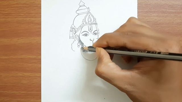 Lord Hanuman Drawing | How to draw Lord Hanuman Step by Step | Bajarang Bali Drawing смотреть онлайн