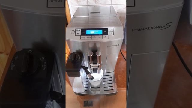Delonghi PrimaDonna S coffee machine смотреть онлайн