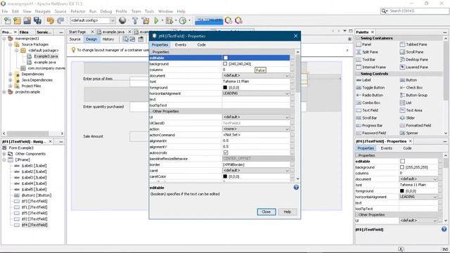 Discount Calculator GUI application in NetBeans IDE смотреть онлайн