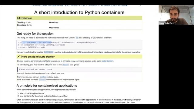 A short introduction to Python containers смотреть онлайн