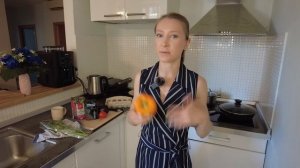 Рецепт завтрака. Здоровое питание. Яичница с красным рисом и овощами. Нутрициолог Мария Сафина.