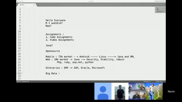 Java Course Morning Batch Session 1 смотреть онлайн