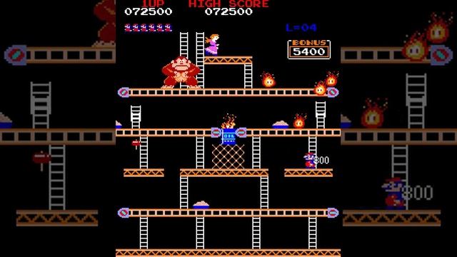 Donkey Kong (1981 Nintendo) (Arcade)