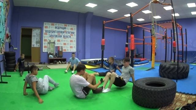 НаРодная ГимнАсТиКа 414-2 в Клубе Воздушно-Силовой Атлетики. СКК "Вместе" смотреть онлайн