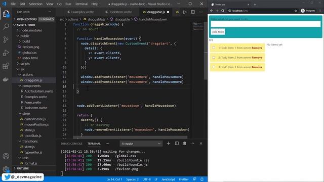 Svelte 9/12. Действия и директива use - Svelte Actions (Курс Svelte) смотреть онлайн