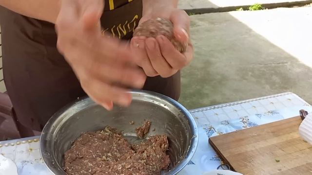 Spring Weather In Our Village \ Shamkir-style Meatballs \ I Prepared Our Old Sweet Konbe