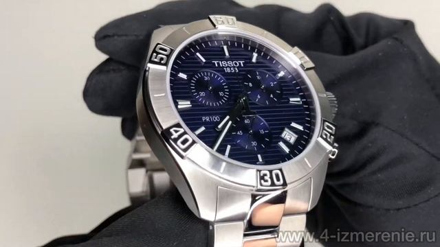 Обзор 4 Измерение  TISSOT PR 100 SPORT GENT CHRONOGRAPH T101.617.11.041.00