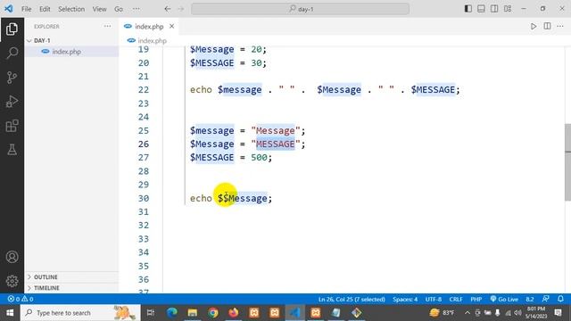 PHP Basic Day-1, PHP Syntax, Print Vs Echo, Variable Declaration | PencilBox | SEIP Batch-15 смотреть онлайн