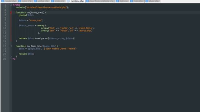How to Create a Website Template Using PHP смотреть онлайн