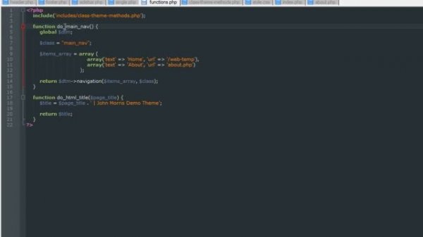 How to Create a Website Template Using PHP