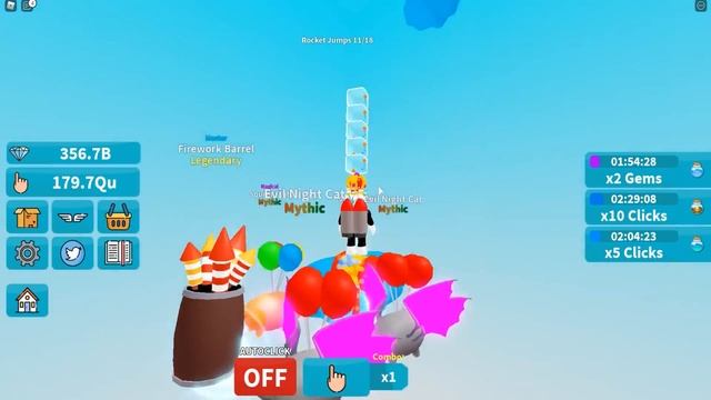ОГО! БЕЗУМНО ДОРОГИЕ ПИТОМЦЫ В КОМБО КЛИКЕР СИМУЛЯТОРЕ! ROBLOX Combo Clickers смотреть онлайн