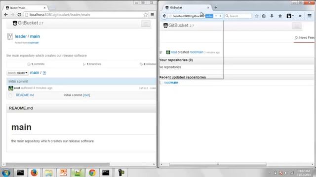 Using github/gitbucket to setup up hierarchy workflow смотреть онлайн